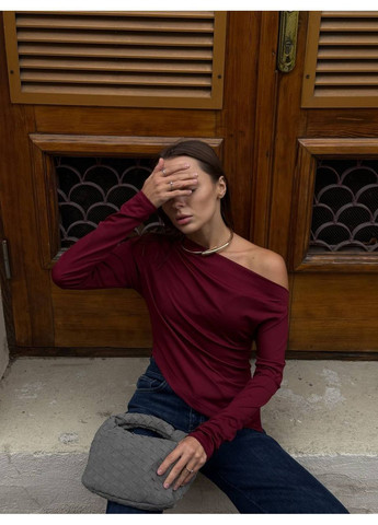 Лонгслів жіночий з відкритим плечем Style Point (368152918)