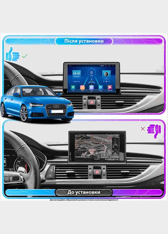 Штатная магнитола для Audi Q3 I (8U) Рестайлинг 2014-2018 экран 9" 4/32Gb 4G Wi-Fi GPS Top 8шт Lesko (336199054)