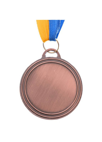 Медаль спортивная с лентой AIM d-5см C-4842 (металл, 25g, 3-бронза) SP-Sport (361434647)