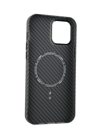 Чохол Free Air CarBon with MagSafe iPhone12 PRO MAX Black Luxo iPhone 12 Pro Max (297455339)