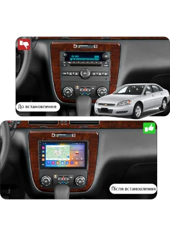 Штатна магнітола для Chevrolet Silverado II (GMT900) 2007-2013 екран 10" 4/64Gb CarPlay 4G Wi-Fi GPS Prime Lesko (378928659)