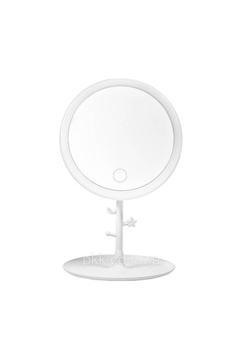 Зеркало c led-подсветкой для макияжа косметическое настольное No Brand (279315027)