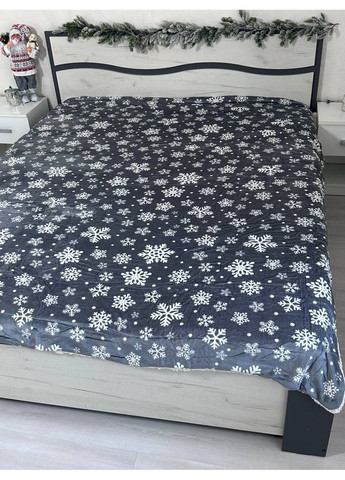 Новогодний плед евро на овчине Vishnya (372113112)