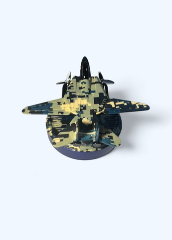 Ароматизатор салону автомобіля Y-6 "Винищувач" на сонячній батареї, Pixel-blue VHG (360771950)