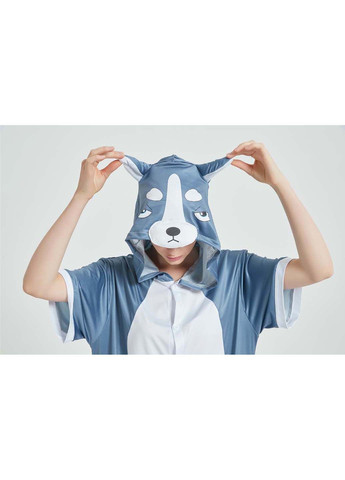 Кигуруми взрослая Волк летняя (ледяной шелк) 150 - 158 см BearWear (295904453)