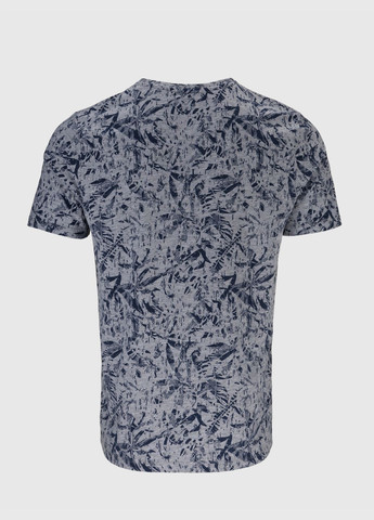 Сіра футболка з візерунком чоловіча 2129 Jean Piere