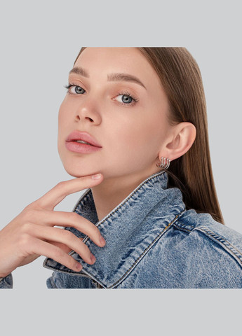 Серьги Причудливый лабиринт Minimal (302448374)