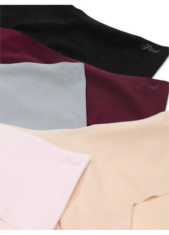 Трусики хіпхагери Victoria’s Secret Pink безшовні 5 шт розмір S Victoria's Secret (386195319)