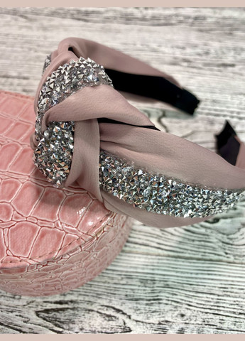 Шикарный женский обруч/чалма для волос Oxa со стразами Hand Made (330619137)