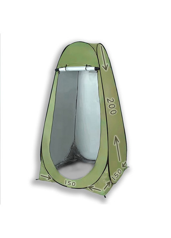 Палатка душ Tour-XL, размер 2х1,5х1,5м, палатка для туризма, для переодевания, туалета, зеленого цвета Multicam (322199105)