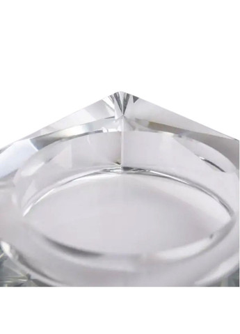 Скляна попільничка для сигарет 13х13х4 см попільничка квадратна настільна HP-4-132 Yiwu (370802245)