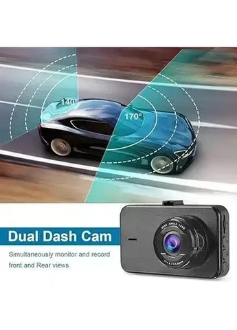 Відеореєстратор для автомобілів із двома камерами SSontong A16 Full HD 1080P з SD-картою, Amazon, Німеччина No Brand (400404675)