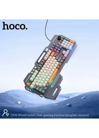Клавіатура DI98 Murphy 3-color wired keyboard(Ukrainian version) Star Gray Hoco (391218392)