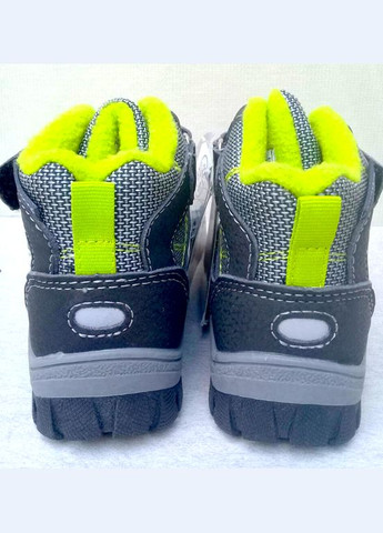 Серые ботинки еврозима на тех-мембране Lupilu