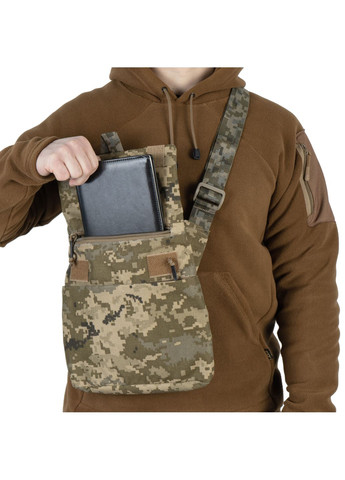 Сумка міська для прихованого носіння зброї HERALDУкраїнський цифровий камуфляж (ММ-14) P1G (315882991)