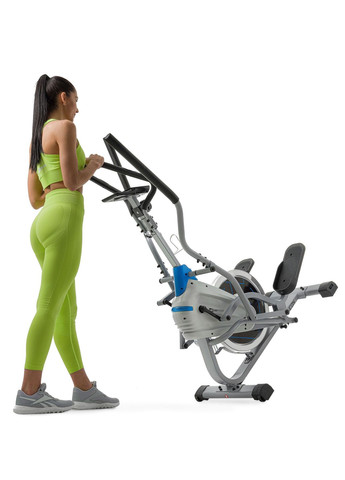 Орбітрек магнітний HS-400B Icon сріблястий Hop-Sport (361952197)