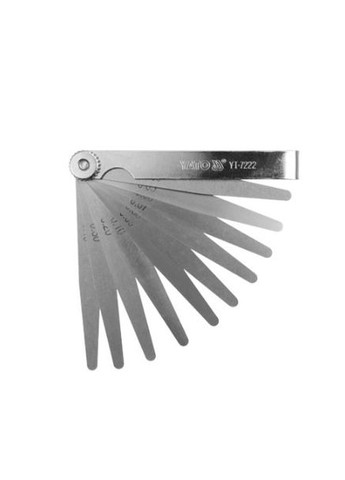 Набор автомобильных щупов, 10 предметов (0.05-0.5 мм) YT-7222 YATO (292732088)