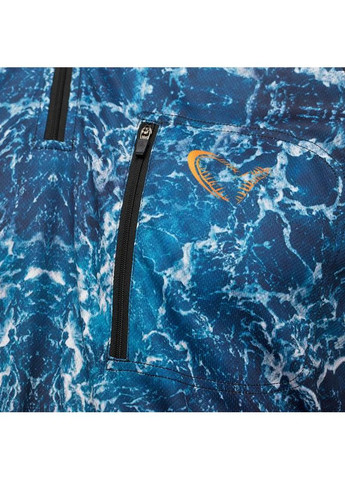 Комбінована реглан salt uv hoodie Savage Gear