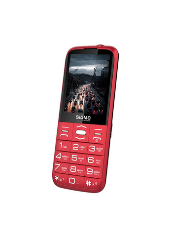 Мобильный телефон Comfort 50 Grace TypeC Red (4827798121825) Sigma (296481548)