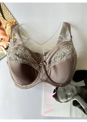 Коричневый коричневый бюстгальтер g мягкая чашка полупоролон Lanny Mode