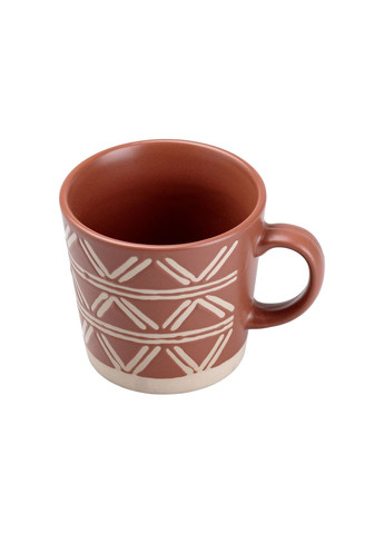 Чашка фарфоровая в скандинавском стиле 350 мл, Happy Life (361678624)