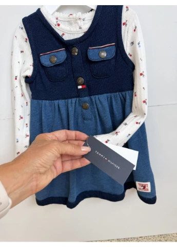 Синіти дитячий комплект-двійка pointelle Tommy Hilfiger (401799348)
