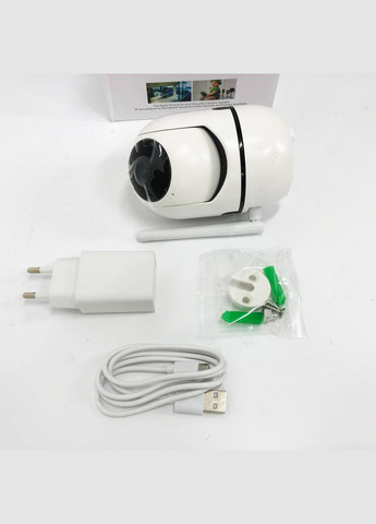 Бездротова поворотна IP камера WiFi microSD Y13G 1mp з розпізнаванням облич UKC (364665059)