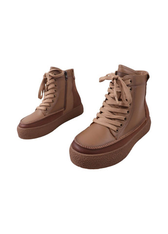 ботинки женские капучино натуральная кожа Berisstini