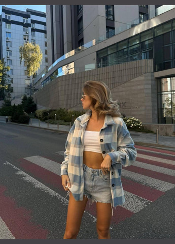 Сорочка жіноча - кашемірова в клітинку JUGO STYLE H № 330 (316582208)