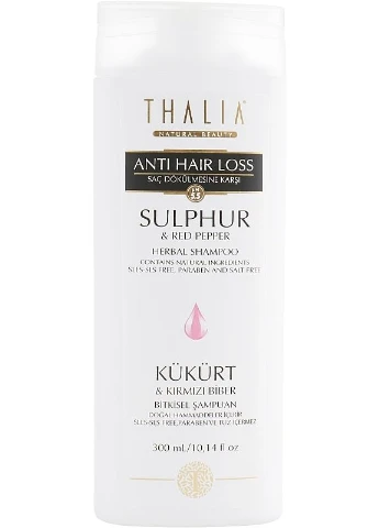 Шампунь з екстрактами сірки і червоного перцю Anti Hair Loss Shampoo 300ml (2-1166031) Thalia (380844957)
