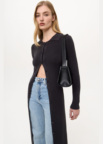 Темно-серый демисезонный кардиган Papaya