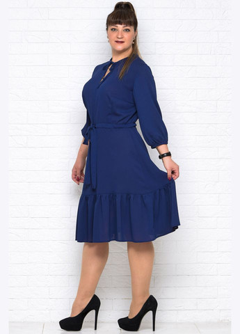 Синее платье 143030-5 Alenka Plus