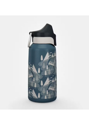 Дитяча Алюмінієва Фляга для Туризму/Походів 600мл з Кришкою Quechua (363823366)