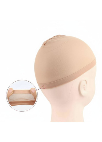 Набор из 5 штук, ультратонких шапочек для париков, бежевая. China (366346804)