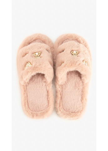 Пудровые тапочки для девочки 1552 пудровый shop (2000999326424) Scarrhett