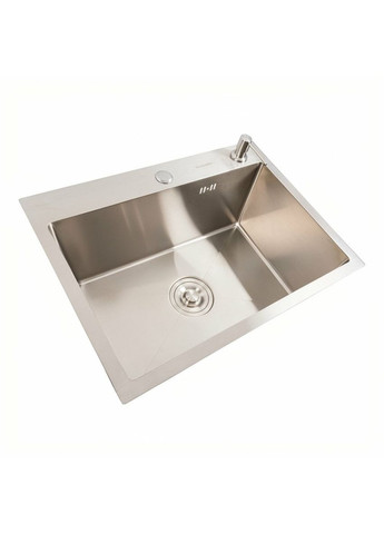 Кухонная мойка 58*43 нержавейка VALESO Handmade (толщина 3,0/1,5) Platinum (336936299)