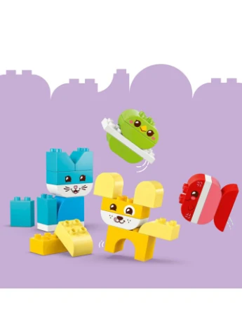 Конструктор DUPLO My First Чарівні домашні улюбленці 3 в 1 24 ел (10477-) Lego (377475604)