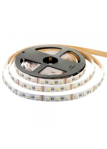 Светодиодная LED лента с клейким основанием 10мм 14,4 Вт/м 60 LED/м IP20 MTK-4in1-300RGB + W 5050-14,4 RGB (5м) MOTOKO (370268307)