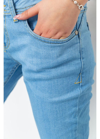 Джинсы женские однотонные, 244R014 Ager - (360860452)