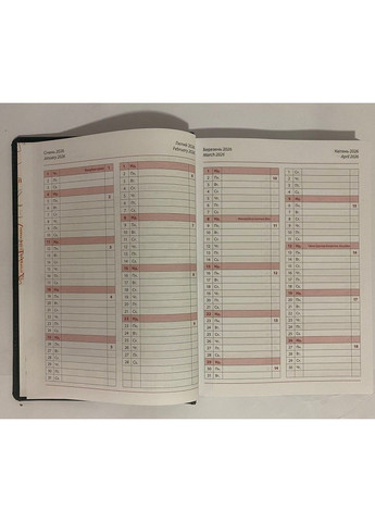 Щоденник датований А5 2026 рік 176 аркушів Sarif 3В-55 синій лінія BRISK (362947369)