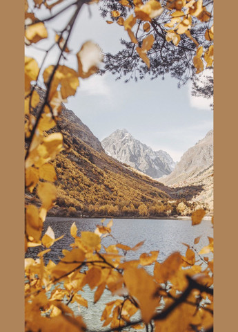 Картина-обогреватель "Осень в горах" на пленке 105x60 см 300 Вт Monocrystal (315722615)