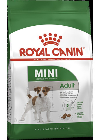Сухой полнорационный корм Mini Adult для собак мелких пород от 10 месяцев 2 кг Royal Canin (266274064)
