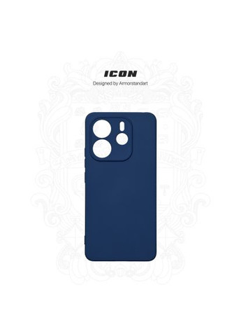 Чохол до мобільного телефона ICON Xiaomi Redmi Note 14 4G Camera cover Dark Blue (ARM79816) ArmorStandart ICON Xiaomi Redmi Note 14 4G Camera cover Dark Blu (364548922)