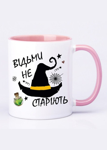 Чашка с принтом "Ведьмы не стареют" 330мл ( ) (19759) No Brand (312487200)
