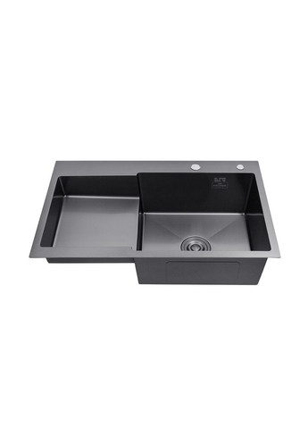 Кухонна мийка KRP Schwarze - 7848RHM PVD (3.0/1.0 мм) Kroner (332978157)