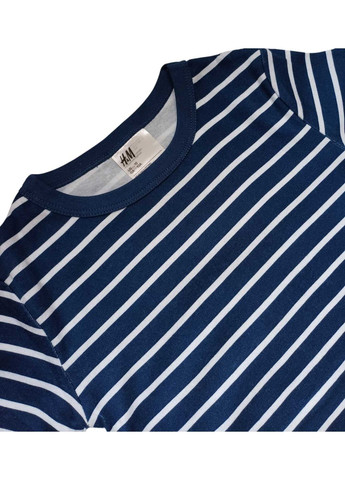 Синяя демисезонная футболка пижамная H&M