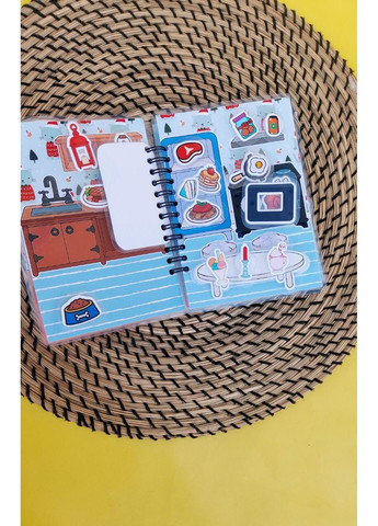 Книжечка на липучках "Новогодняя Toca Boca" No Brand (370952818)