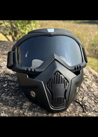 Окуляри 2 в 1 захисна "Трансформер" для екстремального спорту No Brand Маска (304640188)