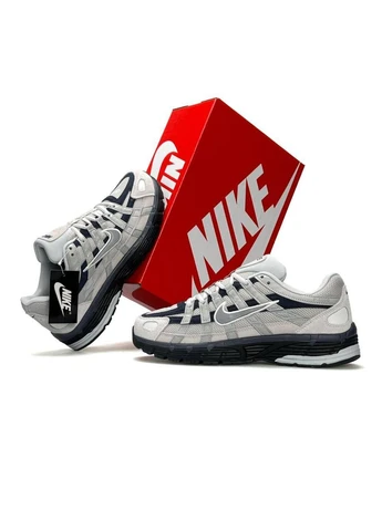 Сірі Осінні кросівки чоловічі nike No Brand P-6000 M Light Grey Navy