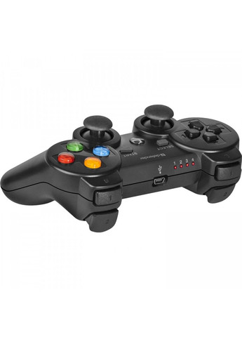 Бездротовий акумуляторний геймпад Defender Crusher із холдером PC PS3 Android (17 кнопок) No Brand (332635504)